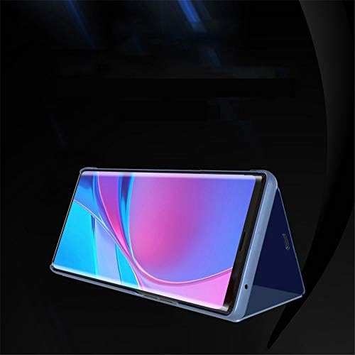 COTDINFOR е Съвместим с Samsung Galaxy а a53 5G Калъф Огледален Вид Прозрачен Блестящ Кожен Флип калъф с поставка Луксозен Дизайн с стойка устойчив на удари калъф за Samsung Galaxy а a53 5