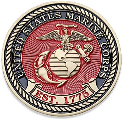 Монета на повикване Втория новобранческого учебния батальон на Морската пехота на САЩ в Сан Диего - 2nd BN San Diego