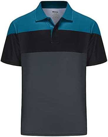 Мъжки ризи с къси ръкави за голф Голям и Висок ръст, Сухо Засаждане, Принт с къс ръкав, Влагоотводящая Спортна Риза с