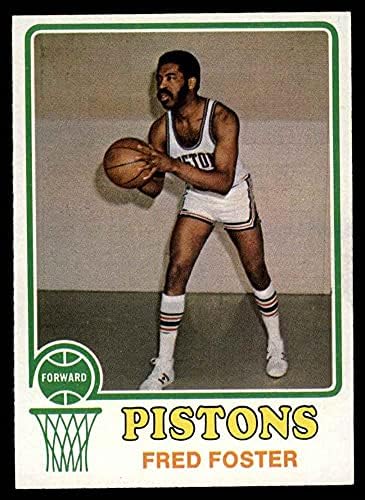 1973 Topps # 56 Фред Фостър Детройт Пистънс (баскетболно карта) в Ню Йорк Пистънс Маями (Охайо)