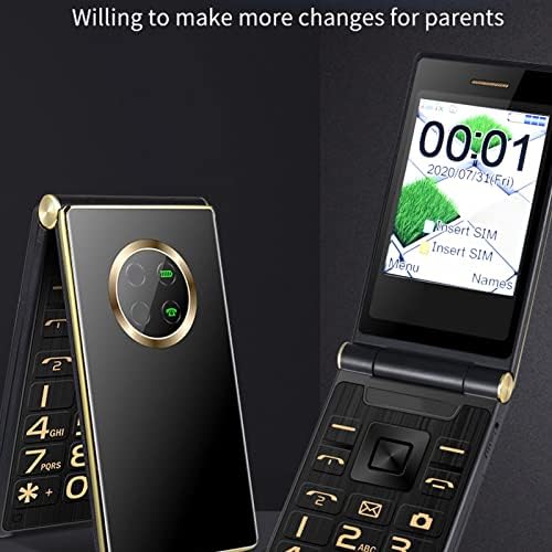 2G Отключени Сгъваем телефон за възрастните хора, Мобилен Сгъваем телефон с голям бутон, на База на Мобилен телефон с