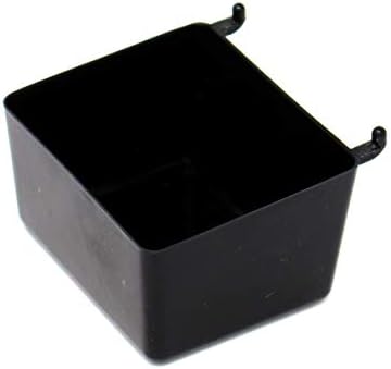 Малки пластмасови кутии за съхранение / резервни части - за Многократна употреба - Червени, Жълти или черни (3 броя, Черни)