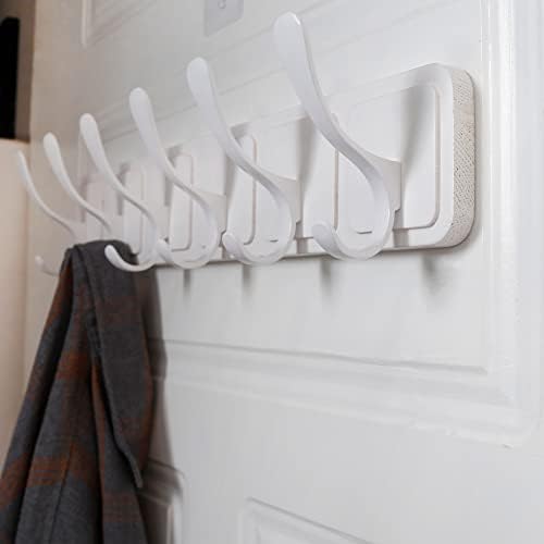 Закачалка за връхни дрехи SKOLOO Монтиране на стена - Дървена Издълбани кука за връхни дрехи в скандинавски стил, комплект