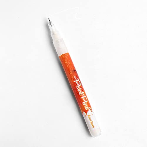 Молив за нокти Писалка За рисуване на нокти Пигмент Постепенна Промяна на Френската Метална Писалка За Рисуване Лесен