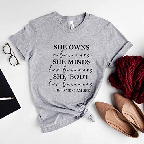 Тя-Това Съм Аз, Аз-Това Е Тя, Мотивационни Риза, Предприемач, Шеф На Женската Риза, Позитивно Риза, Феминистка Риза, Подарък За Шеф, Малышке