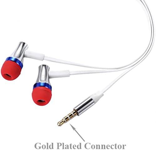 Слушалки с кабел, Hi-Fi Аудио Слушалки Слушалки с микрофон за разговори със свободни ръце Метални слушалки, Съвместими