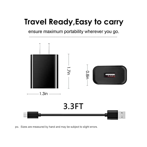 Монтиране на Зарядно устройство, USB C-Кабел за зареждане на Jitterbug Lively Smart 3-то поколение, телефон Jitterbug