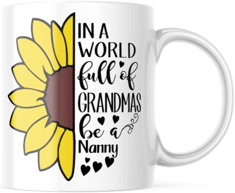 В Свят, Пълен с баби, Бъдете Бавачка, Кафеена Чаша с 11 Грама За баба Грами M884