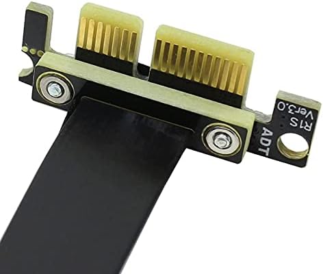 Конекторите PCIe 3.0 X1-удължителен кабел X1 R11SL-TL Двойна удължител под прав ъгъл от 90 градуса на 8 gbps PCI Express