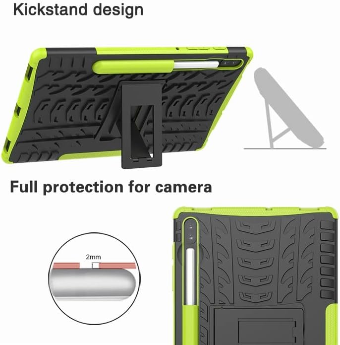Калъф за таблет UCAMI Калъф за таблет Съвместима с Samsung Galaxy Tab A 8.4 T307 (2020 Г.) Структурата на гуми устойчив на удари Защитен калъф от TPU + PC със сгъваща се дръжка и Защитни о?