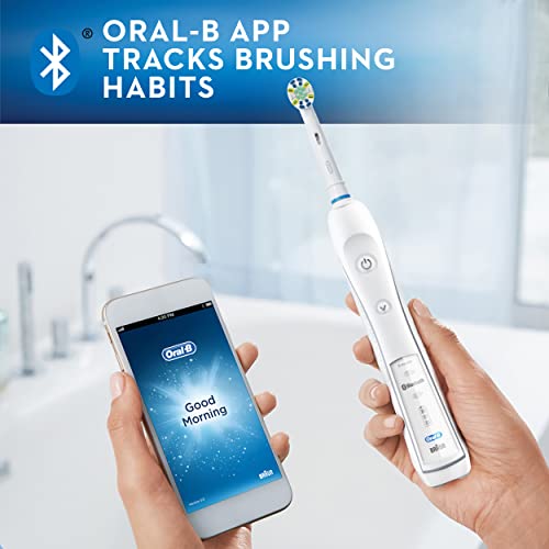 Електрическа четка за Зъби Oral-B Pro 5000 Smartseries Power с възможност за свързване на Bluetooth, Бяла версия