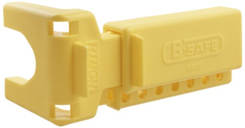 North Safety B-Безопасно заключване наредба клапан, Зелен, Диаметър на клапана 2-8 см (опаковка по 1 парче)