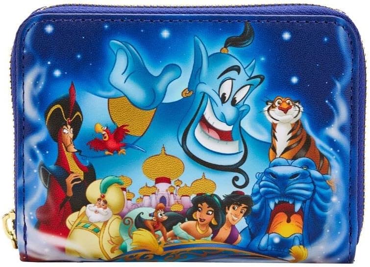 Loungefly Disney Aladdin 30th Anniversary Портфейл с цип Аладин One Size
