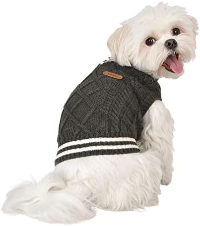 Вязаный пуловер Pierre Dog - Каки - L