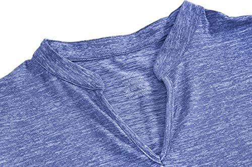TrendiMax Женски 2 Опаковане на Ризи с къси ръкави за Голф С 3/4 ръкав и V-образно деколте UPF50 + бързо съхнещи Стаи