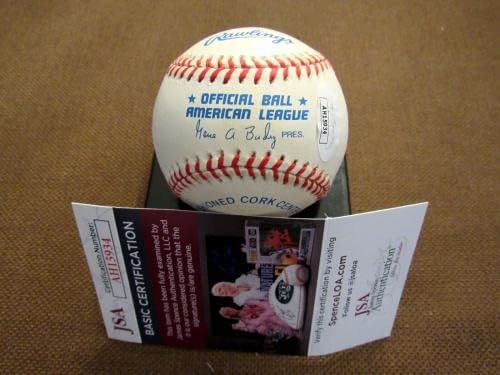 Джил Макдугалд 1951 A. l.К.E.R. Рой Ню Йорк Янкис Подписа Auto Ретро Играта топката Oal Jsa - Бейзболни топки с автографи