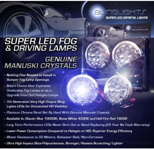 Сини LED дълги Светлини, Фарове за мъгла Фарове за мъгла, Комплект фарове за мъгла, Фарове За Yamaha Warrior