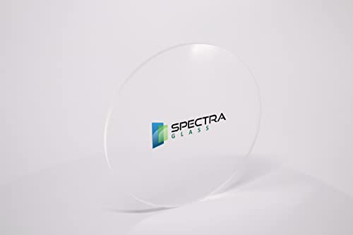 Стъкло Spectra Диаметър 36 см, дебелина 1/4 инча, плексиглас, Акрил, люцитовый ПАТ, прозрачен Кръг кръг с фолио, маскирующей.