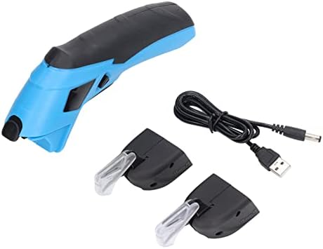 Тежки Безжични Електрически Ножици за рязане на тъкани, USB Безжични Акумулаторни Инструменти, с 2 Остриета