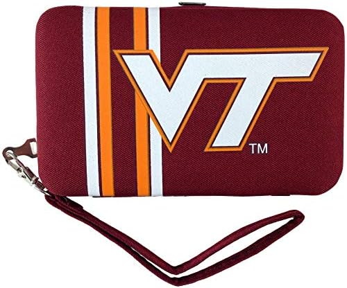 Гривна Littlearth NCAA Virginia Tech Hokies Shell, 3,5 x 0,5 x 6 инча, Червен