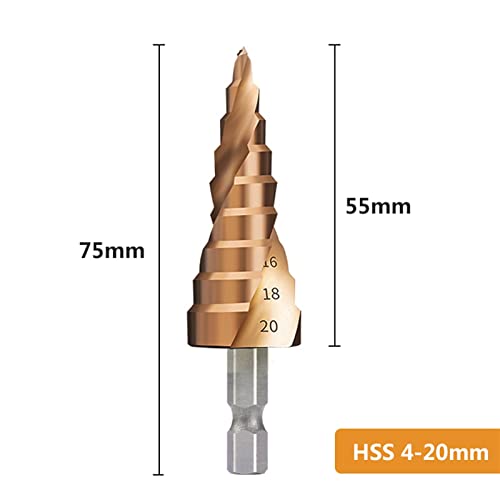 Конусообразное Стъпално Тренировка 3-12/13 4-12/20/22/ инструменти за пробиване на отвори в дърво и метал, с диаметър