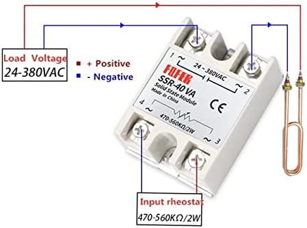 HIFASI SSR-10VA SSR-25VA SSR-100VA 10A 25A 100A Твердотельное реле Relais Регулатор 24-380VAC SSR Изход 10VA 25VA 40VA