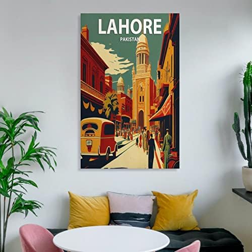 Плакати за Пътуване, Плакат с Гледката на Пакистан, Реколтата, Плакати, Стенни Артистични Щампи върху Платно, Декори