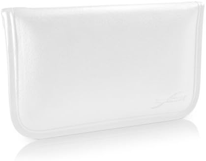 Калъф BoxWave, който е Съвместим с Oppo R11s (Case by BoxWave) - Луксозни Кожена чанта-месинджър, чанта-плик от изкуствена