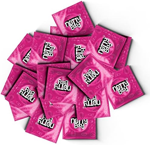 Колекция презервативи NottyBoy Pleasure Пакет с ультратонкими точки, Допълнителни ребра, контурите, Увеличивающими удоволствие