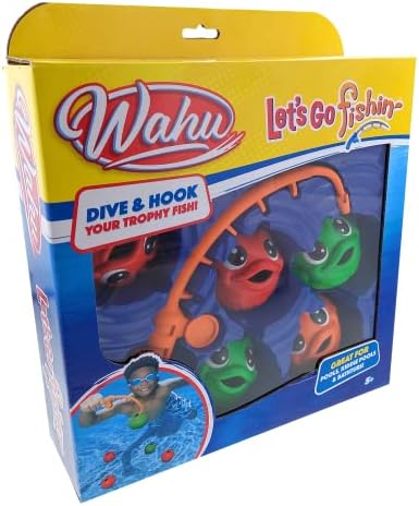 WAHU Let ' s Go Риба Играчки за басейна и Набор от Играчки за вана - Сграбчи Удавяне на риба
