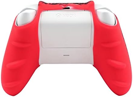 Силиконов протектор за кожата контролер с водно принтом RALAN, Съвместим с контролера на Xbox серия S/X (Black Pro Thumb