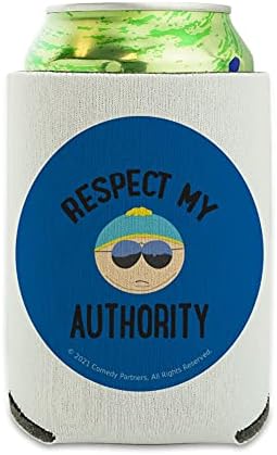 South Park Cartman Respect my Authority Консервиране на банката-Охладител за обнимания с ръкав за напитки Сгъваем Изолатор
