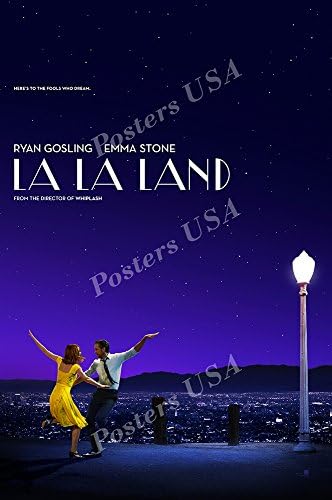 Щампи премиум клас- Лъскав плакат на филма Ла-Ла-Ланд, Направено в САЩ - MOV566 (16 x 24 (41 см x 61 cm))