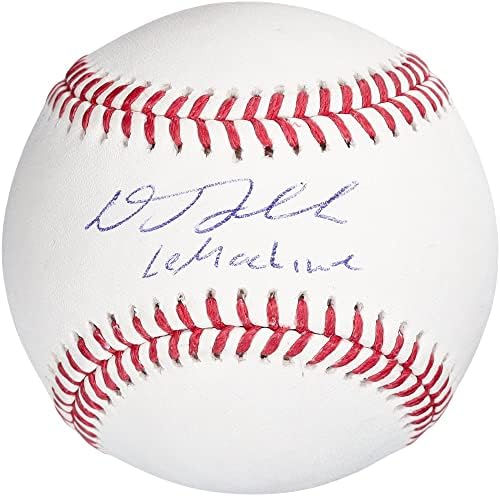 Играта на топка с автограф от DJ LeMahieu Ню Йорк Янкис с надпис Le Machine - Бейзболни топки с автографи