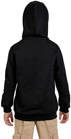 Мек вълнен плат Пуловер с качулка Champion Double Dry Youth Action Черен