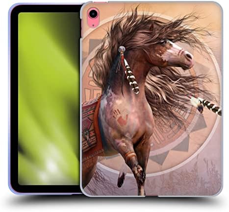 Дизайн на своята практика за главата Официално Лицензиран Laurie Prindle Spirit Warrior Fantasy Horse Мек Гелевый калъф