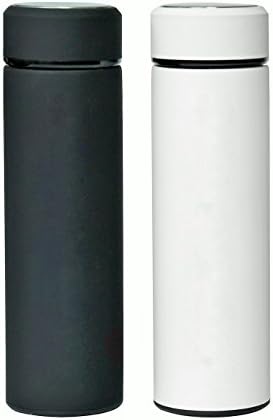 Чаши за вода от неръждаема стомана Pur-Go: Пътна чаша с вакуумна изолация, не съдържа бисфенол А, с капак и подвижен