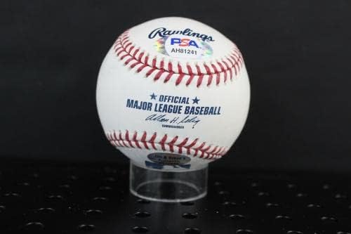 Автограф на Фил Каваретты (MVP) в бейзбола Auto PSA/DNA AH81241 - Бейзболни топки с автографи