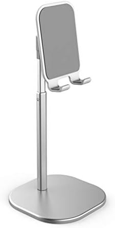 BBSJ Смартфон, Таблет Телескопична Настолна Поставка стойка за Мобилен телефон Метална Поставка (Цвят: Бял-Плодов персик5)