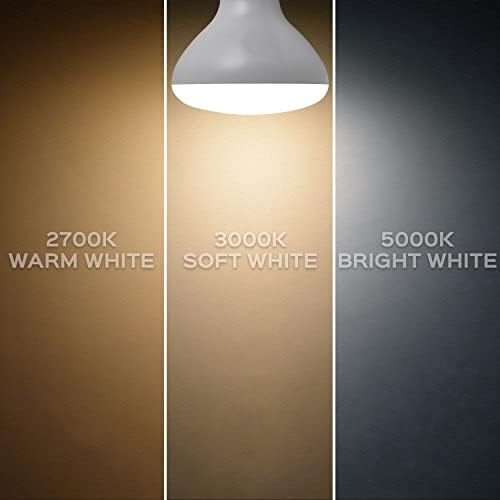 LUXRITE 12-Опаковъчна led лампа BR30, еквивалент на 65 W, 3 цвята 2700 K |3000 До | 5000 К, С регулируема яркост 850