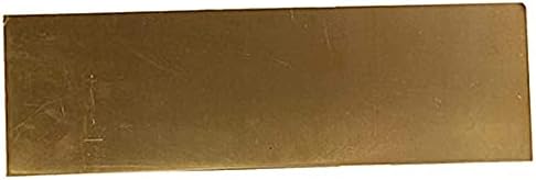 Суровини от латунного лист YUESFZ за обработка на метали, 1,2x100x150 мм, 1, 5x200x300 мм, Латунная плоча, Медни листа