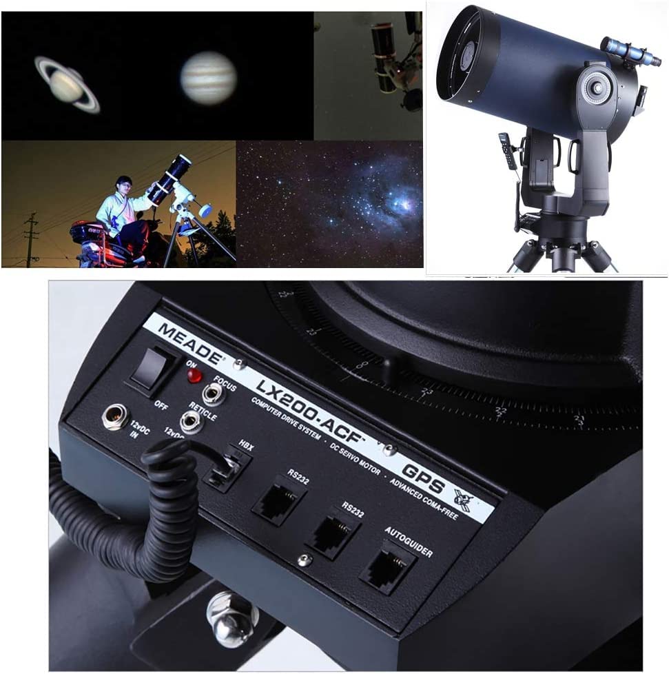 Кабел за конзолата за управление на телескопи HIQUAY Meade LX200 с чип CP2102 USB, RS232 към кабел RJ11 6P4C RJ12 (дължина: 6 метра /1,8 м)