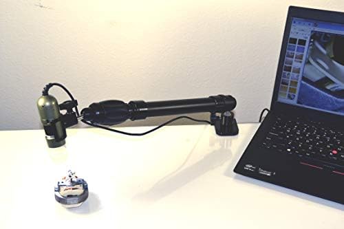 Универсална Позиционирующая поставка за USB-микроскопи с основание C-Образни затягане