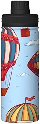 Бутилка за вода Comic-балон, 18 Мл, Широка Колба От Неръждаема Стомана С Вакуумна Изолация И Херметически Капак С Улей