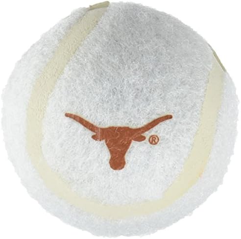 Производство на стоки за домашни любимци на топки за Тенис Texas Longhorns (4 опаковки)