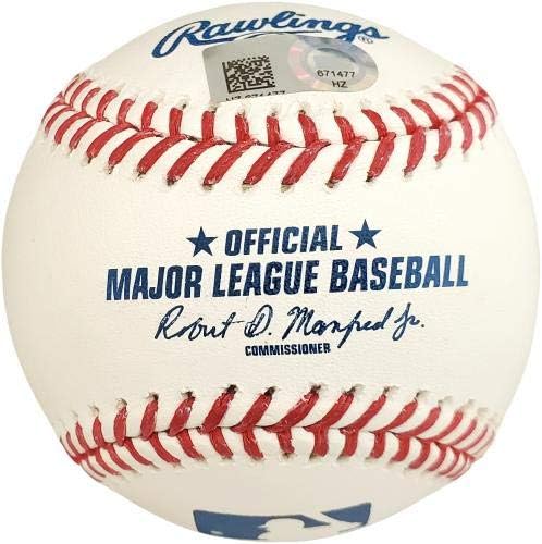 Стивън Пискотти С Автограф от Официалния Представител на MLB Бейзбол в Сейнт Луис Кардиналс MLB Holo Stock 102685 -
