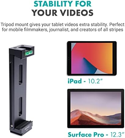 Комплект за видеоблогинга на таблетката Movo за iPad - Комплект за видеоблогинга на iPad с притежателя на таблет, компактен