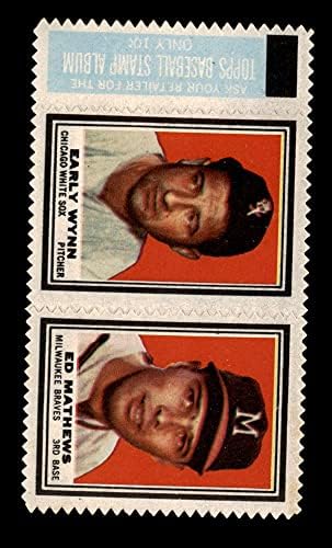 1962 Топпс Еърли Уин/Еди Матюс (Бейзболна картичка), БИВШ