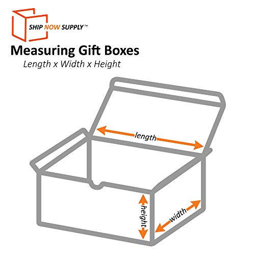 Изпрати сега подаръчни кутии SNGB664, 6 x 4, Ширина 6 Височина 4, дължина-6, Бяла (опаковка по 100 броя)