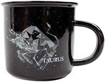 Чаша Същества Stargazer TAURUS Чаши За Астрологична Лагери Керамични Хороскоп 13,5 Грама Кафе/Чай Чаши с Признаци на